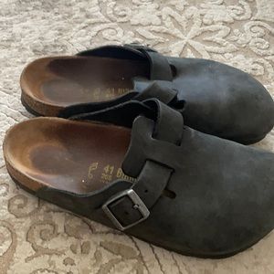 Birkenstock size 41 Black slip ons! Made in Germany! In good used condition!